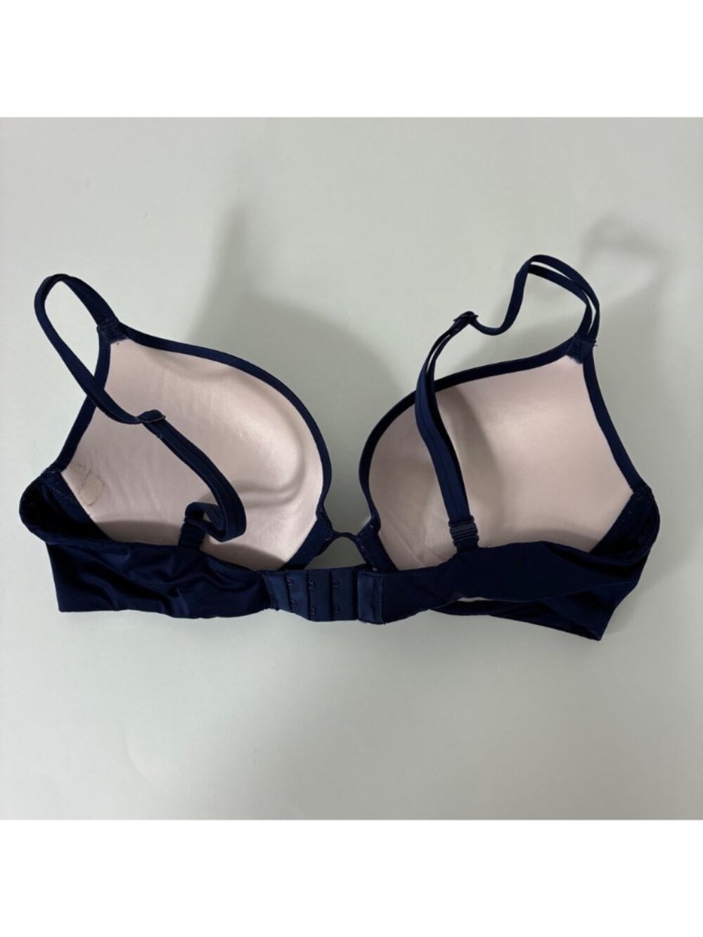 Victoria's Secret Very Sexy Sapphire Crystal Studded Push Up Bra 36C - Picture 6 of 9